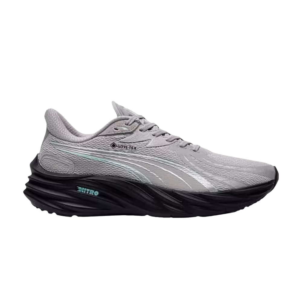 Puma Velocity Nitro 4 GORE-TEX Grey Echo/Black/Mint Melt