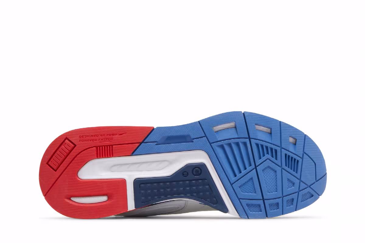 BMW Motorsport x Puma Mirage Sport White Strong Blue Fiery Red, view 5