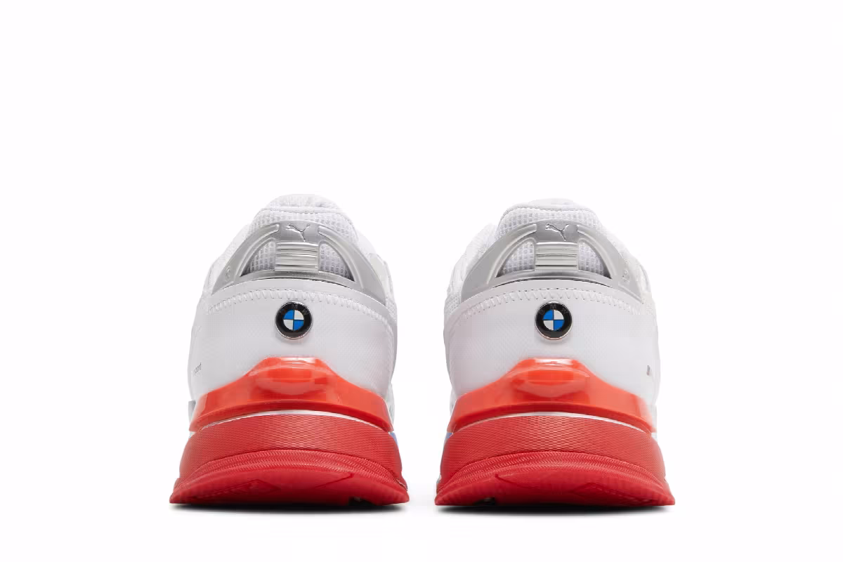 BMW Motorsport x Puma Mirage Sport White Strong Blue Fiery Red, view 7