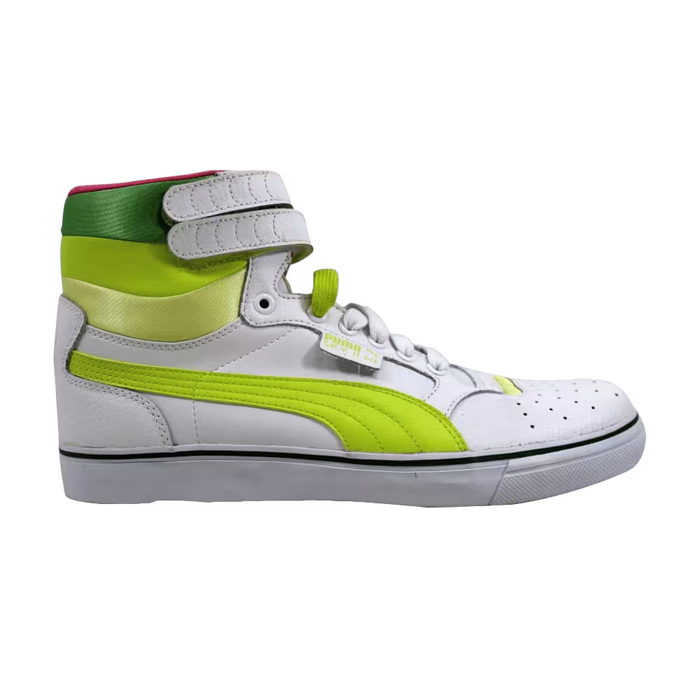 Puma Women's Sky 2 Hi Vulc Satin Wild Lime Pink
