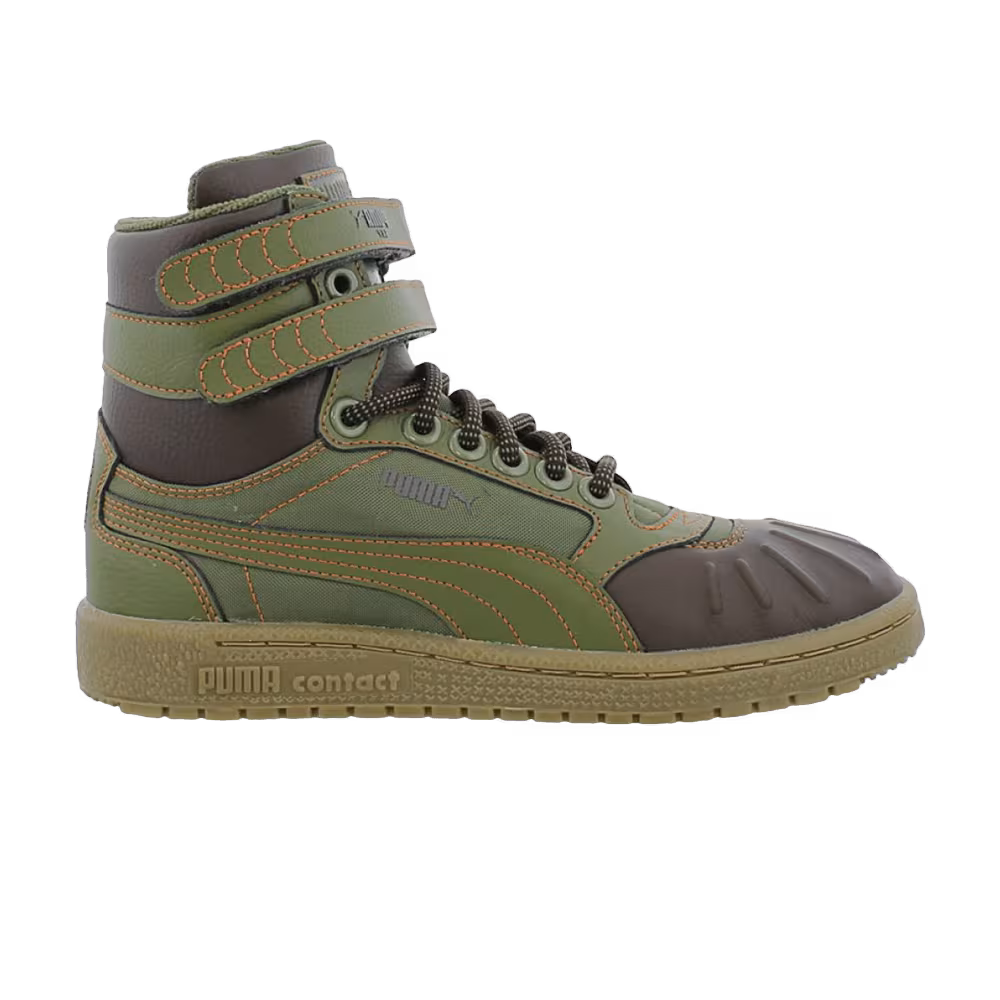 Puma Sky 2 Hi Duck Boot Chipmunk Chocolate Brown