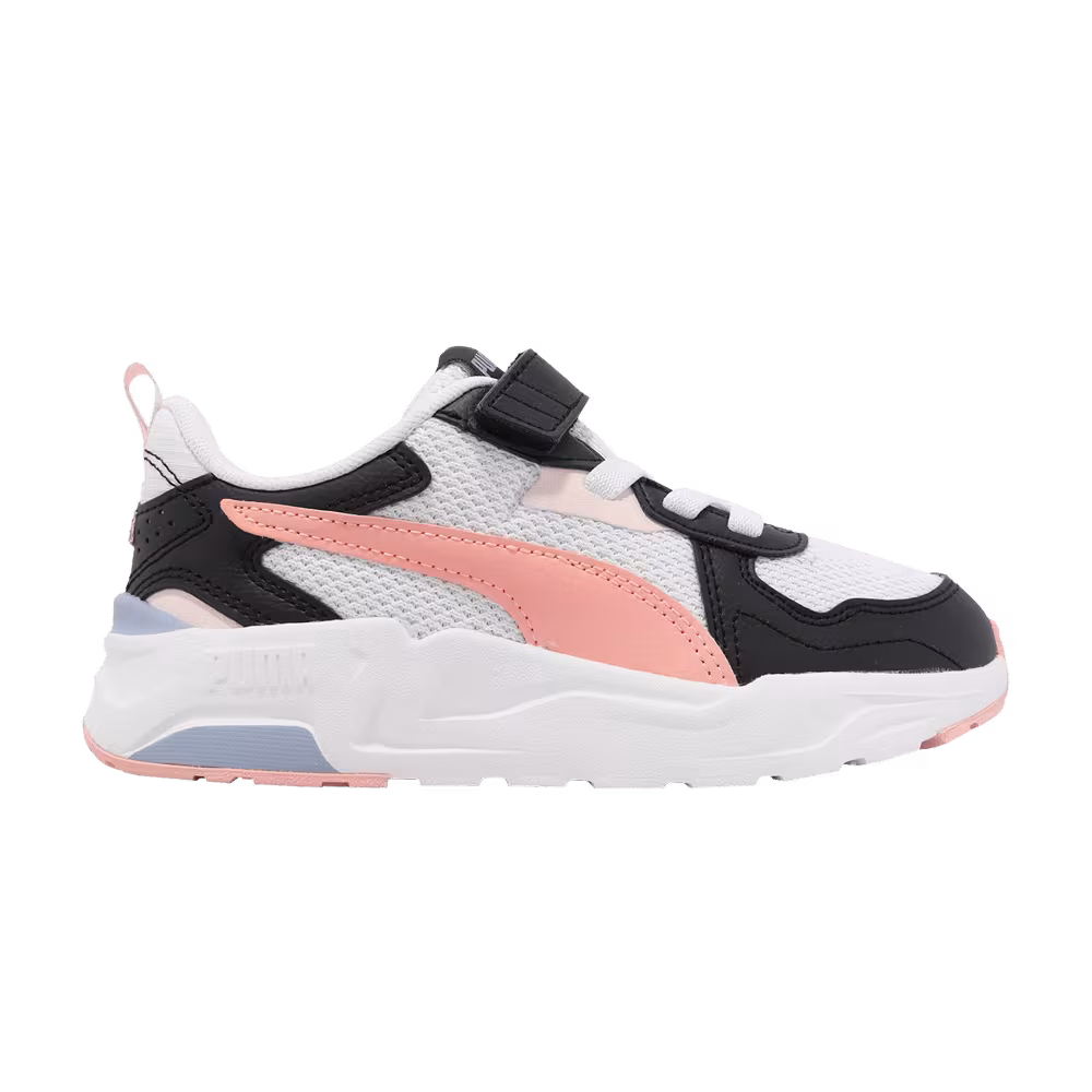 Puma Trinity Lite AC Jr Black White Peach