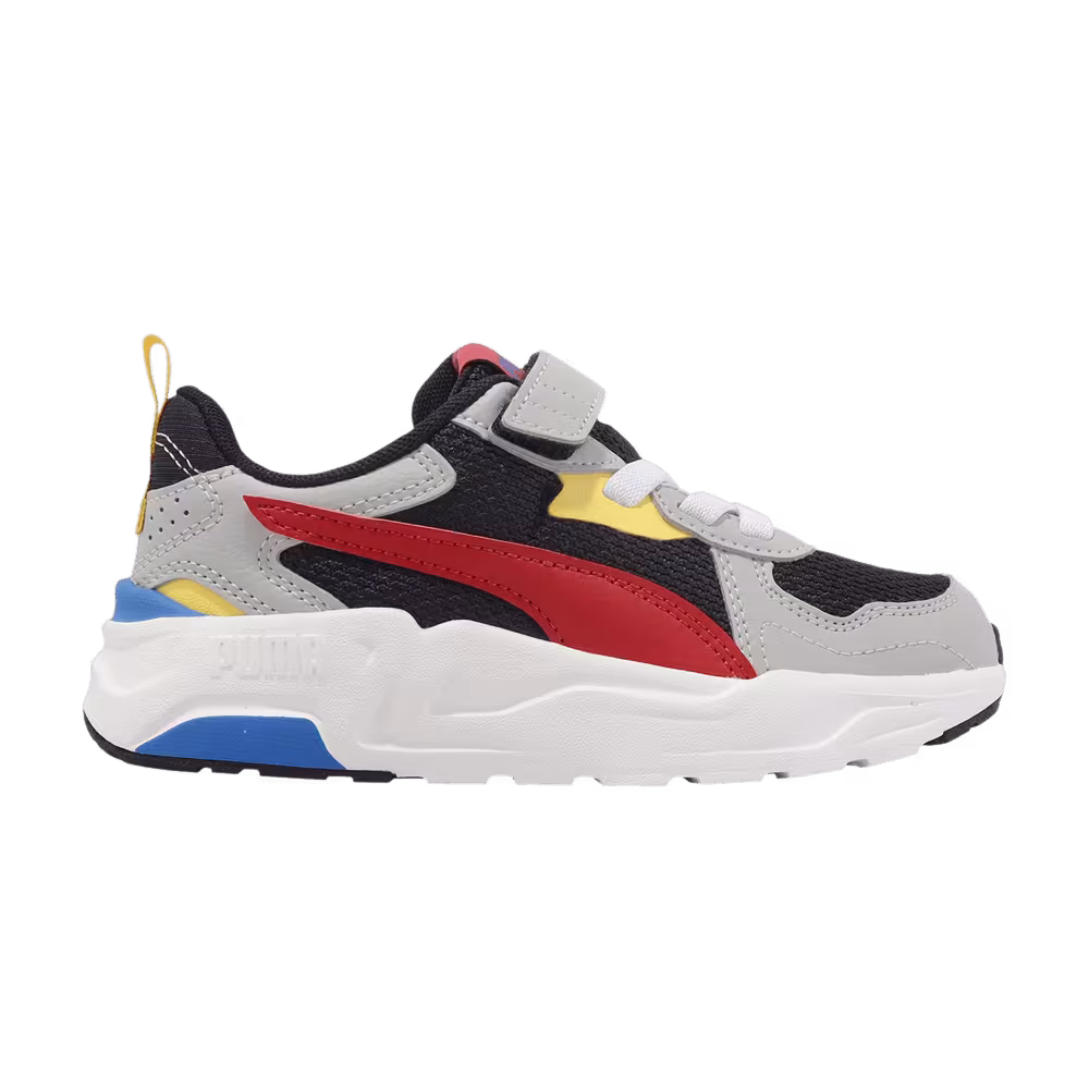 Puma Trinity Lite AC Jr Grey Black Red
