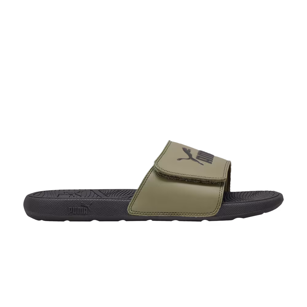 Puma Cool Cat 2.0 V BX Slide Olive Black