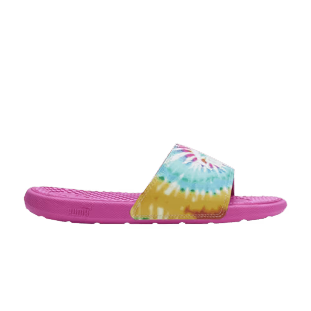 Puma Cool Cat Sport Slide Jr Tie Dye - Phlox Pink
