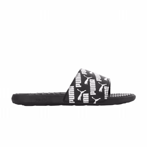 Puma Cool Cat Bold 2 Slide 'Allover Logo - Black White'