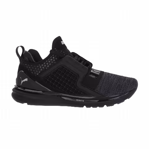 Puma Ignite Limitless Knit Jr 'Black'