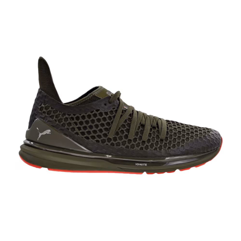 Puma Ignite Limitless Netfit Olive Night