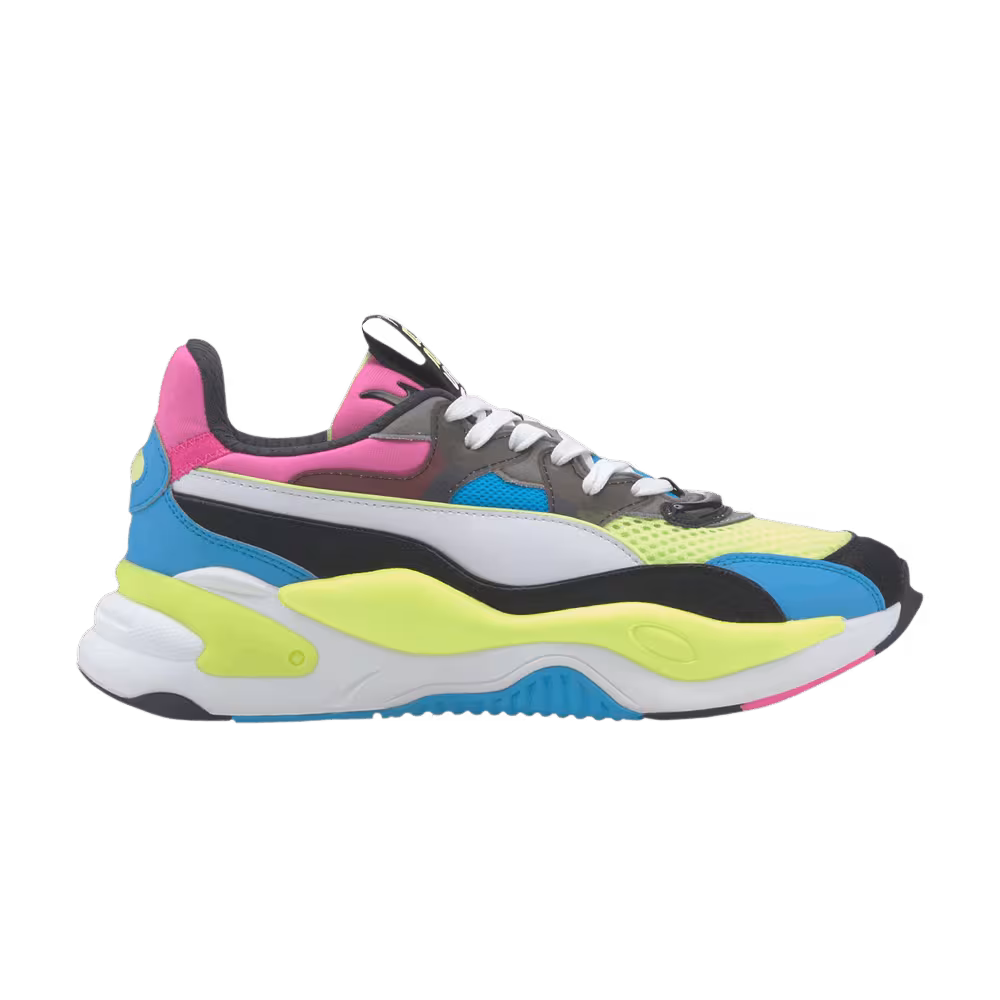 Puma Women's RS-2K Internet Exploring Black Fizzy Yellow
