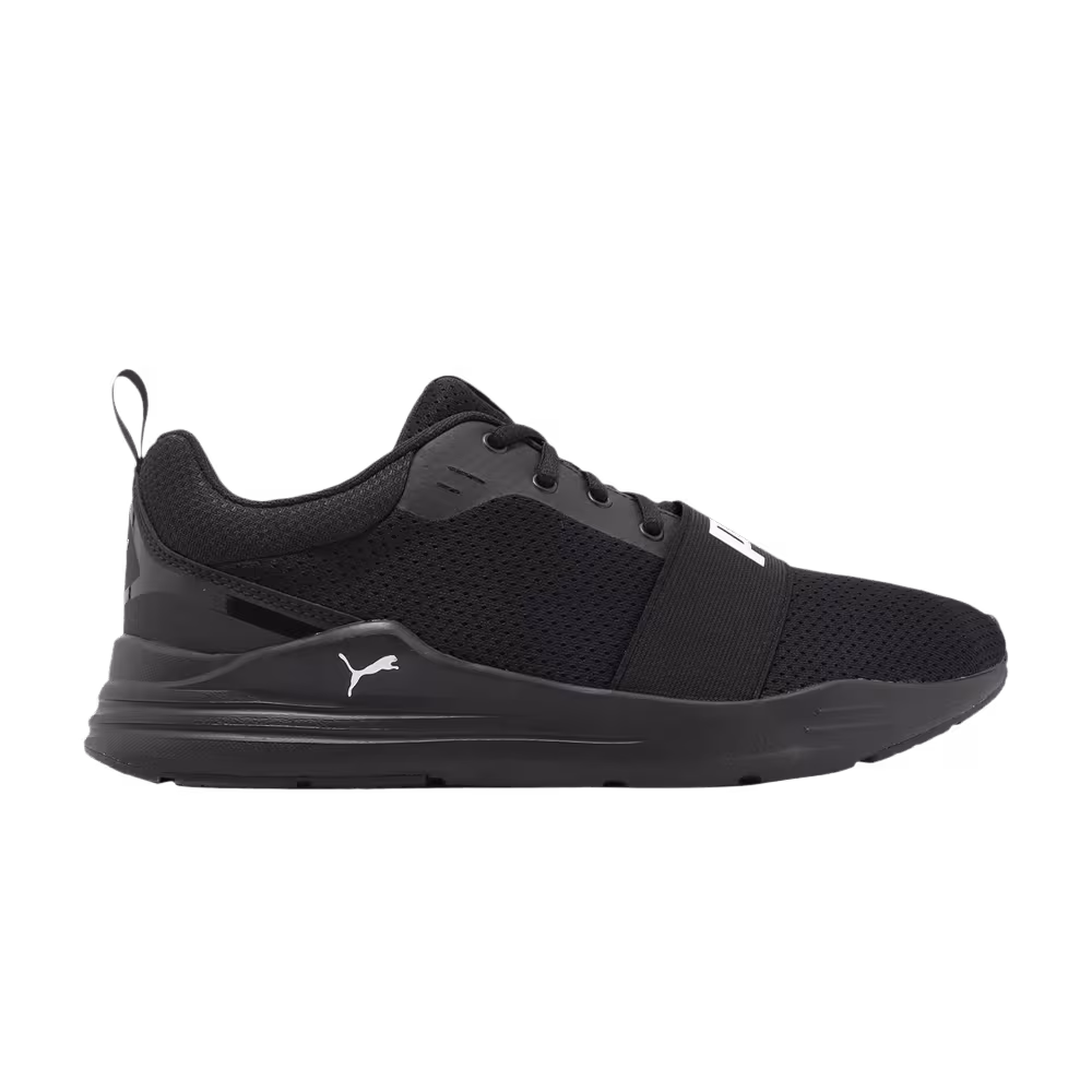 Puma Wired Run Black White
