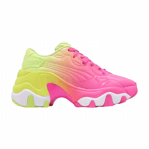 Puma Wmns Pulsar Wedge 'Luminous Pink Fizzy Yellow'