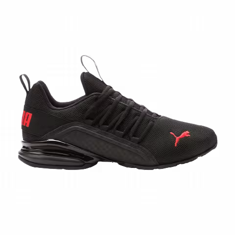 Puma Axelion Graphite 'Black Red'