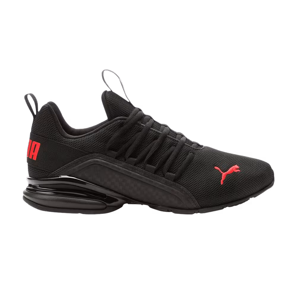 Puma Axelion Graphite Black Red