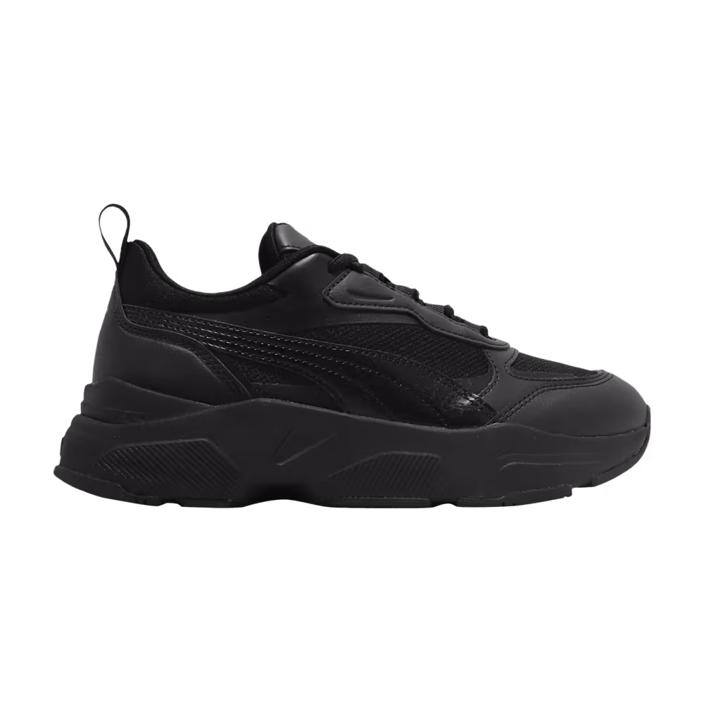 Puma Women's Cassia Black Team Gold