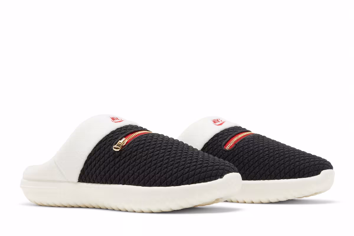 Nike Burrow Black Sail University Red, view 9