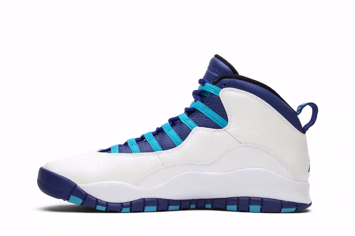 Air Jordan 10 Charlotte Hornets, view 4