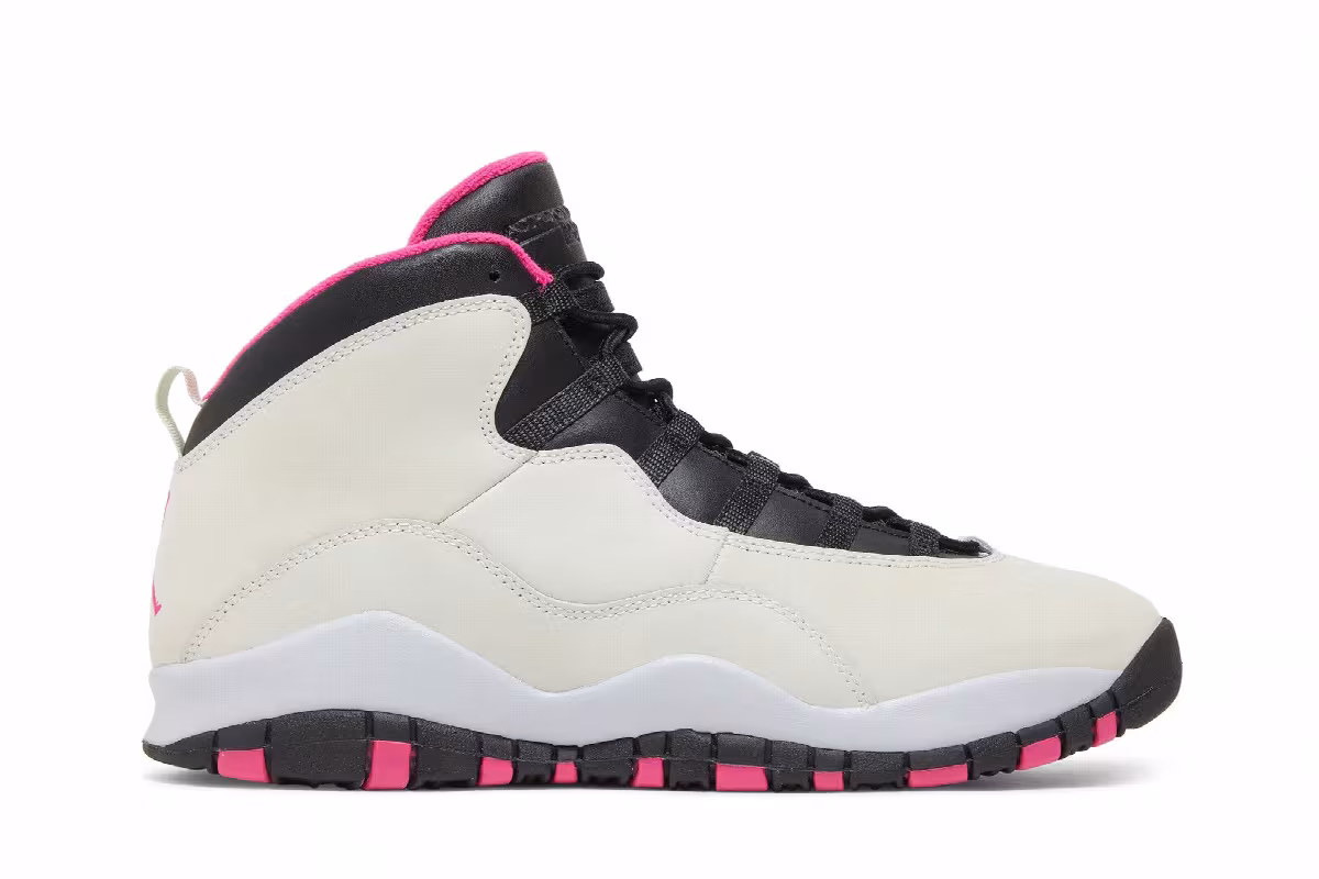 Air Jordan 10 GG Vivid Pink, view 2