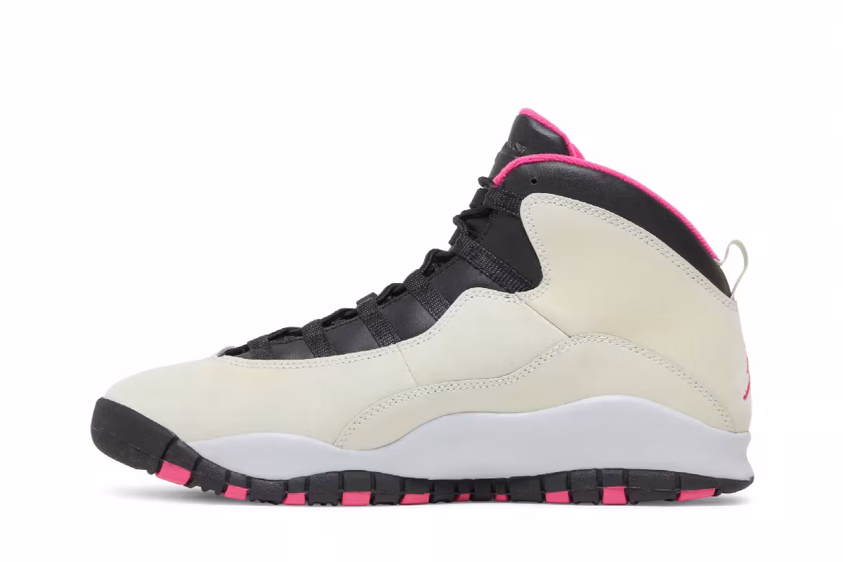 Air Jordan 10 GG Vivid Pink, view 4