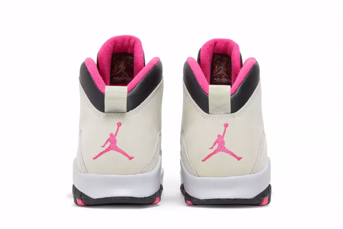 Air Jordan 10 GG Vivid Pink, view 7