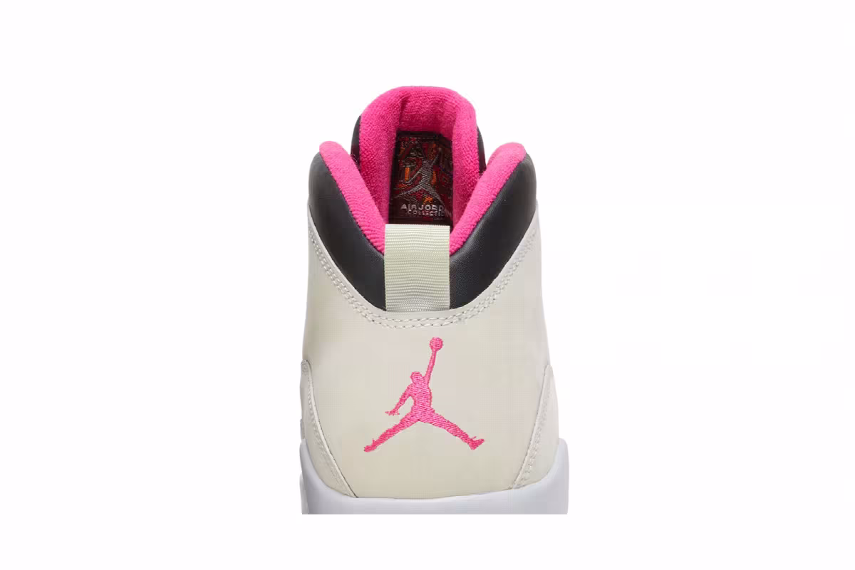 Air Jordan 10 GG Vivid Pink, view 8