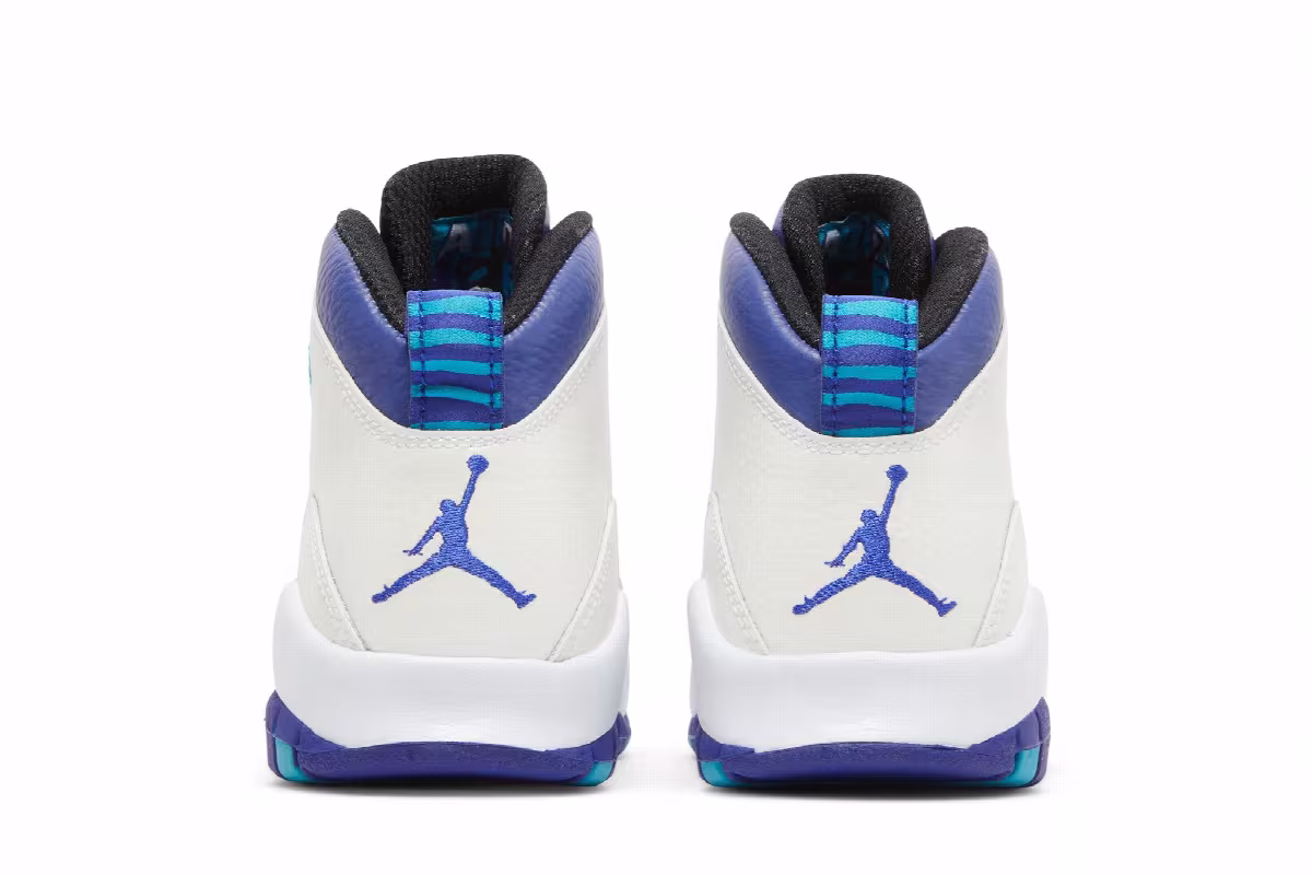 Air Jordan 10 GS Charlotte Hornets, view 7