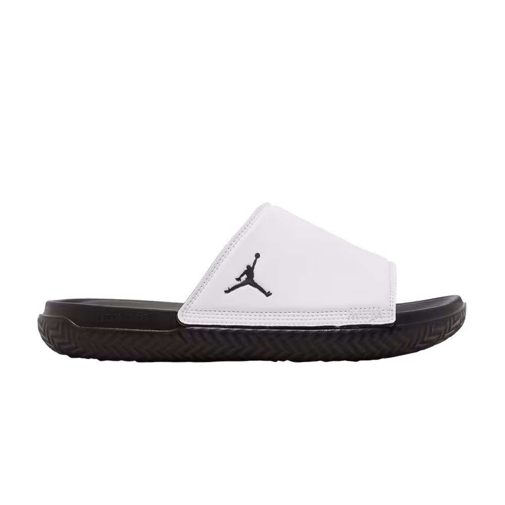 Nike Jordan Play Slide White Black