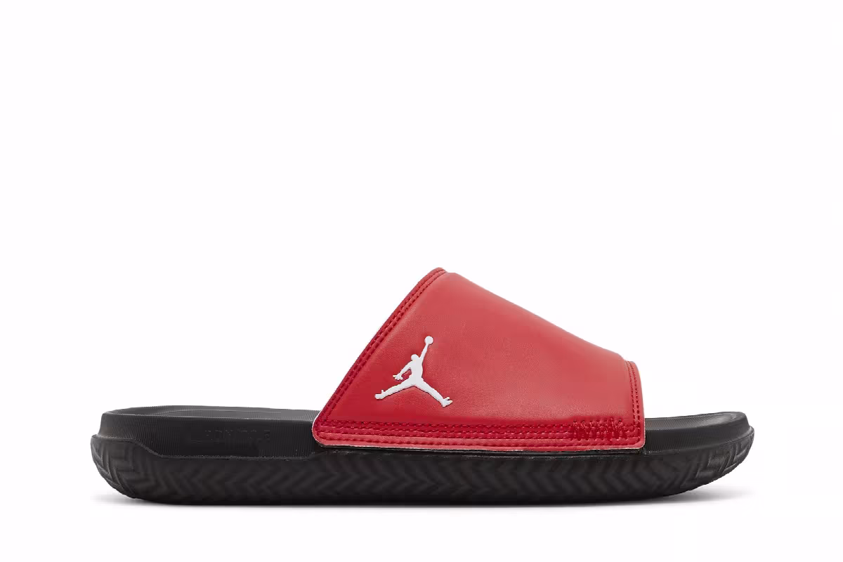 Nike Jordan Play Slide University Red, view 2