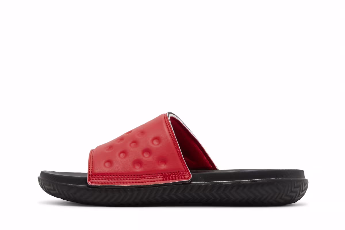 Nike Jordan Play Slide University Red, view 4