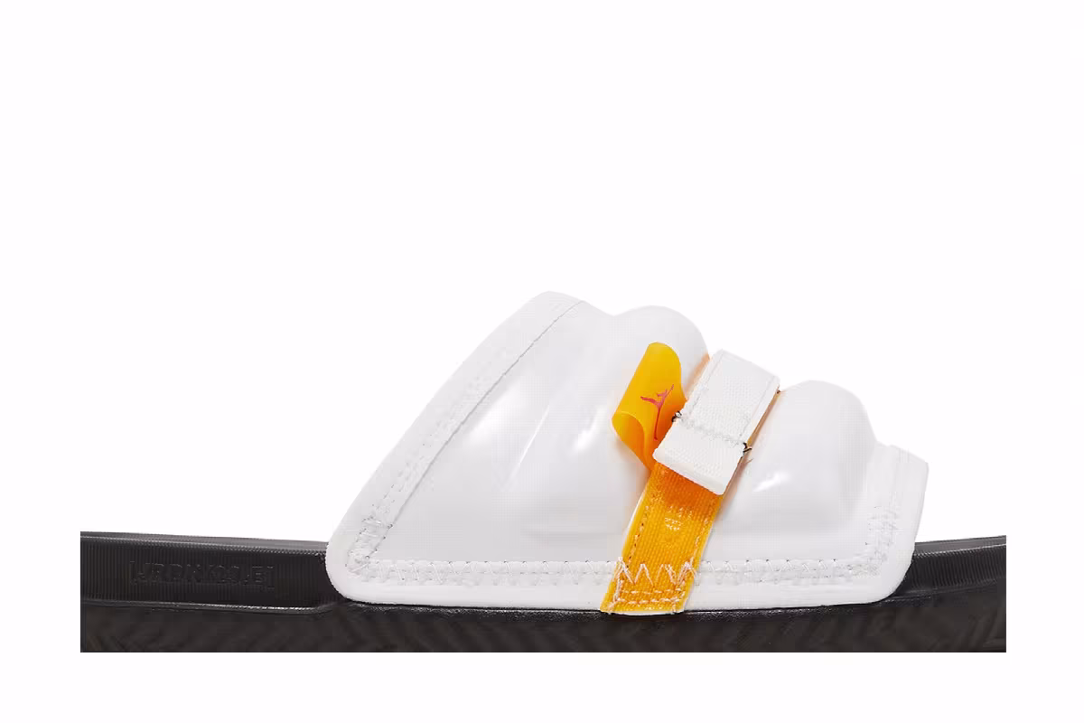 Nike Jordan Super Play Slide White Taxi, view 3