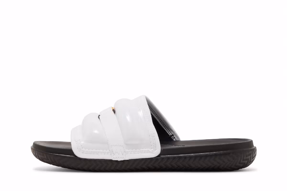 Nike Jordan Super Play Slide White Taxi, view 4