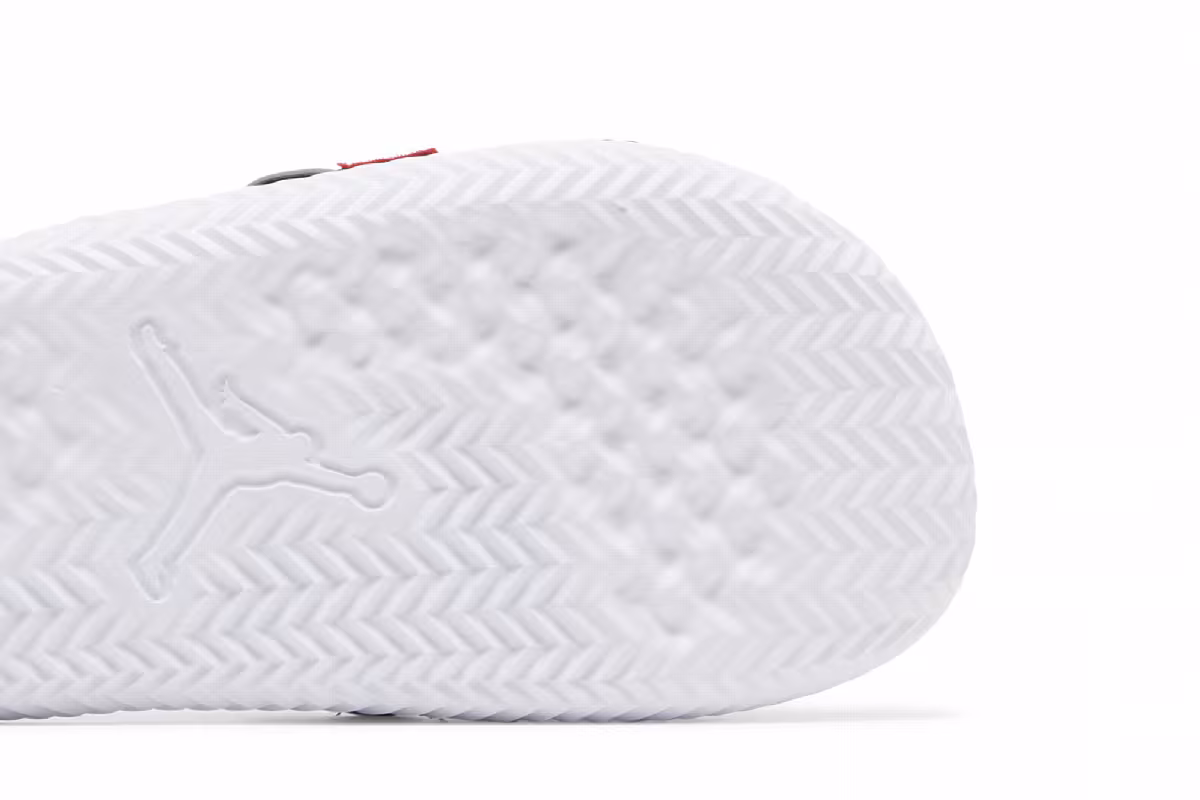 Nike Jordan Super Play Slide Black University Red, view 6
