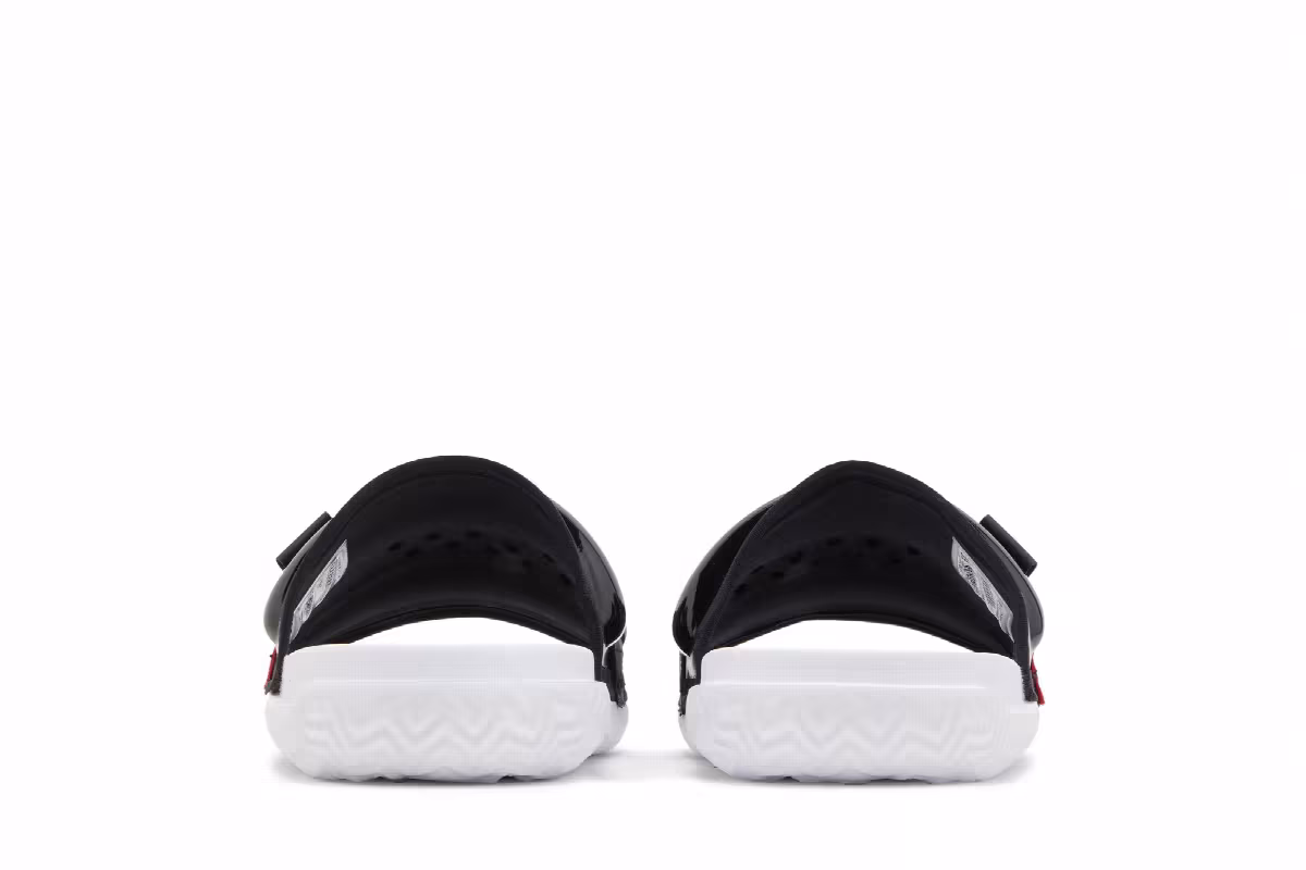 Nike Jordan Super Play Slide Black University Red, view 7