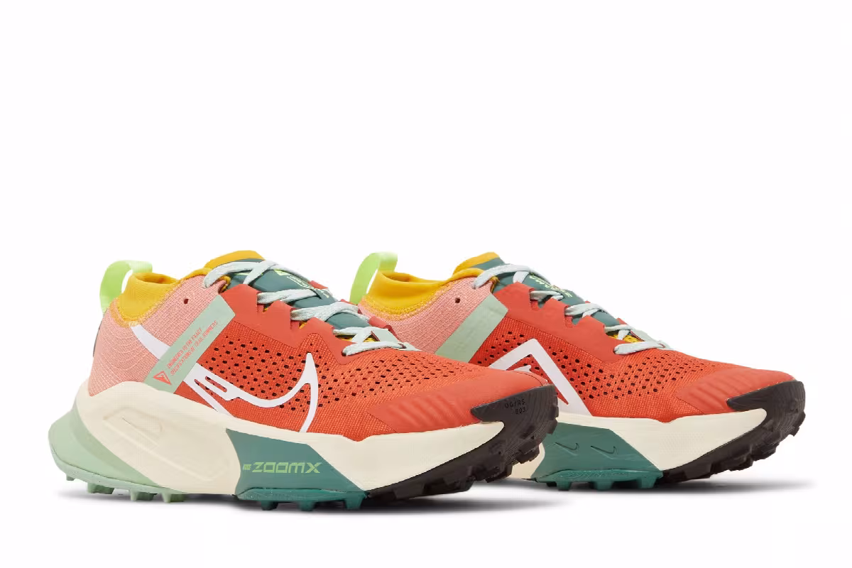 Nike Women's ZoomX Zegama Mantra Orange Bright Crimson, view 9