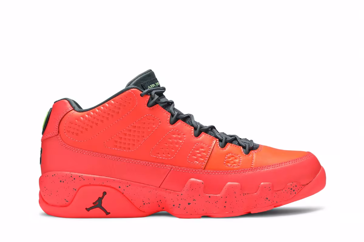 Air Jordan 9 Low Bright Mango, view 2