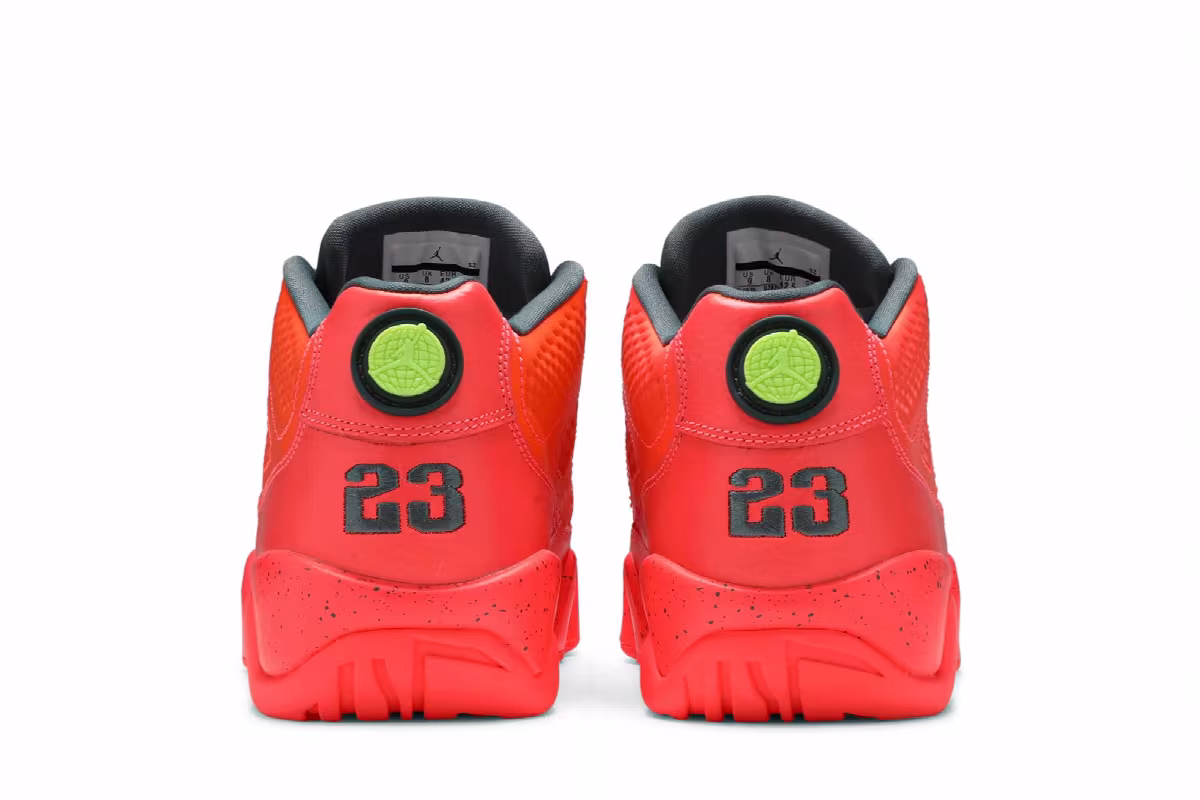 Air Jordan 9 Low Bright Mango, view 7