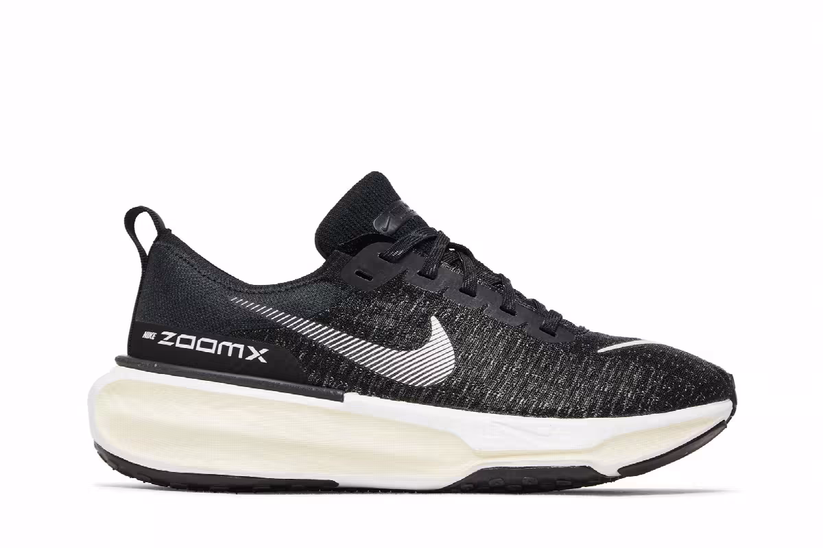 Nike Women's ZoomX Invincible 3 Black White, view 2