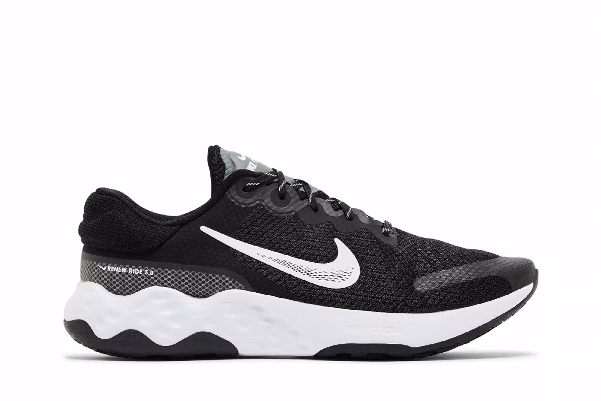 Nike Renew Ride 3 Black Smoke Grey, view 2