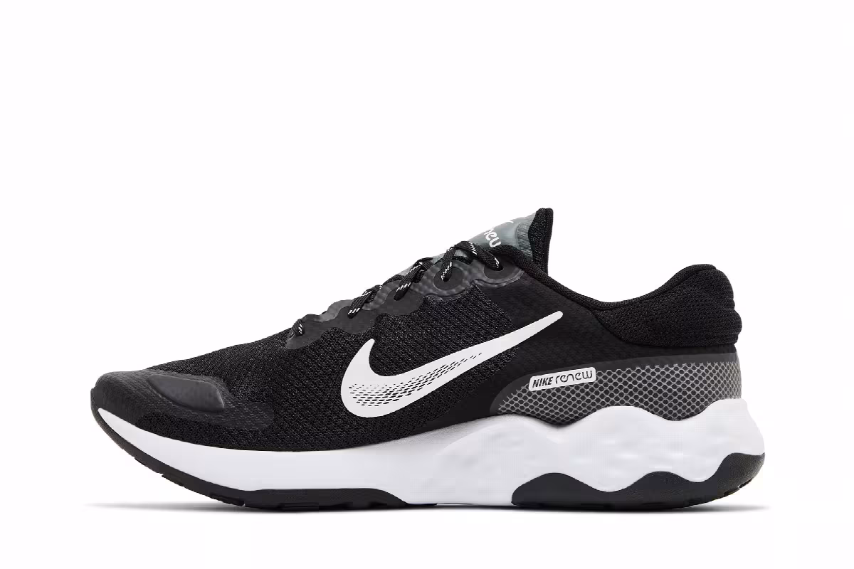 Nike Renew Ride 3 Black Smoke Grey, view 4