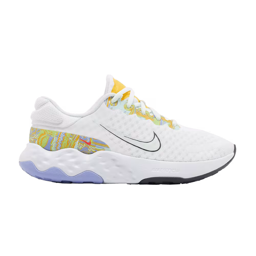 Nike Women's Renew Ride 3 White Barely Green