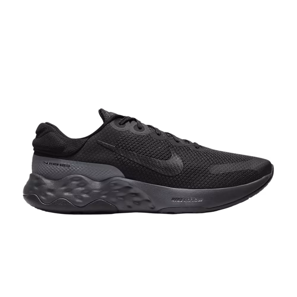 Nike Renew Ride 3 Black Dark Smoke Grey