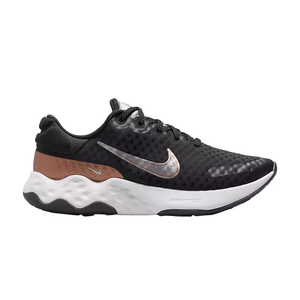 Nike Women's Renew Ride 3 Dark Smoke Grey Metallic Copper