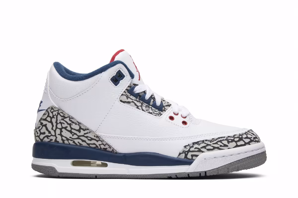 Air Jordan 3 OG BG True Blue 2016, view 2