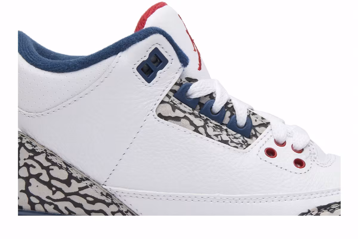 Air Jordan 3 OG BG True Blue 2016, view 3