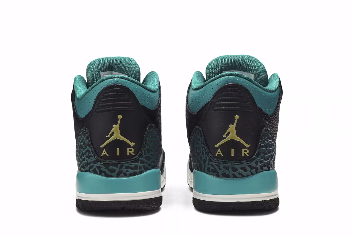 Air Jordan 3 GS Rio Teal, view 7