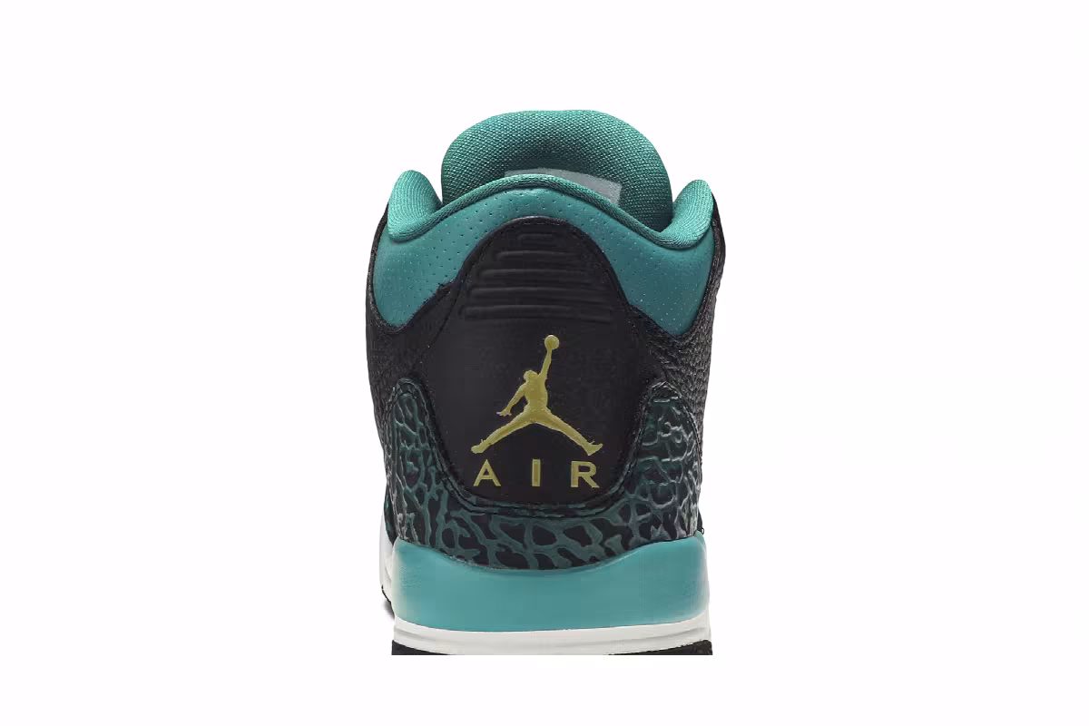 Air Jordan 3 GS Rio Teal, view 8