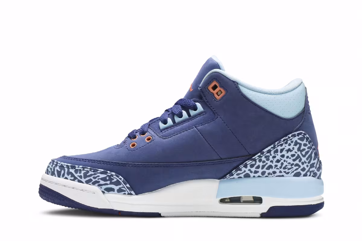 Air Jordan 3 GS Purple Dust, view 4