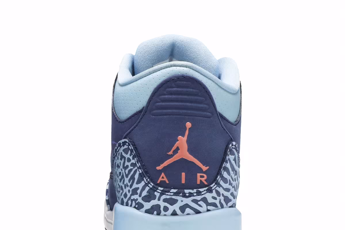 Air Jordan 3 GS Purple Dust, view 8