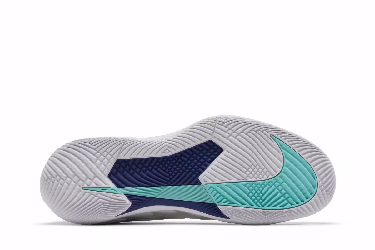 NikeCourt Air Zoom Vapor Pro White Dynamic Turquoise, view 5