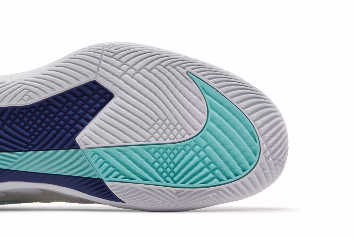 NikeCourt Air Zoom Vapor Pro White Dynamic Turquoise, view 6