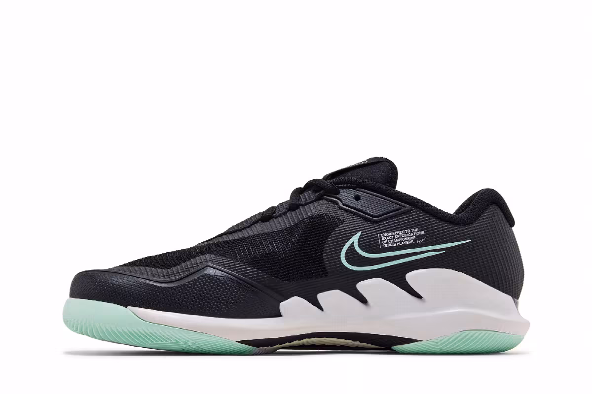 NikeCourt Air Zoom Vapor Pro Black Mint Foam, view 4
